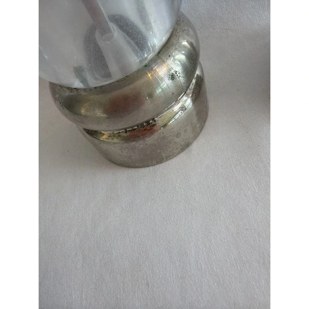 Olde Thompson 7-Inch Brushed Stainless Steel and Acrylic salt and Pepper Mill Se